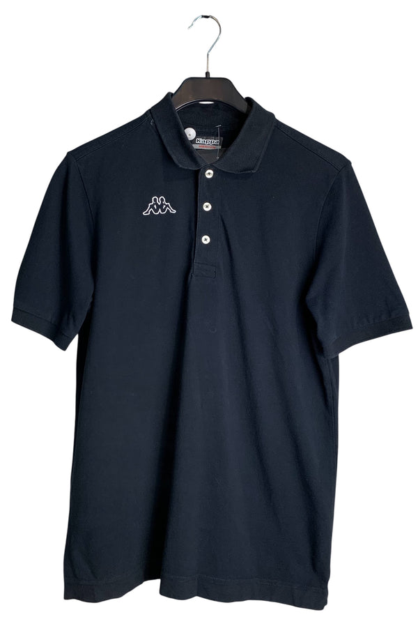 Kappa Black Pique Polo Shirt