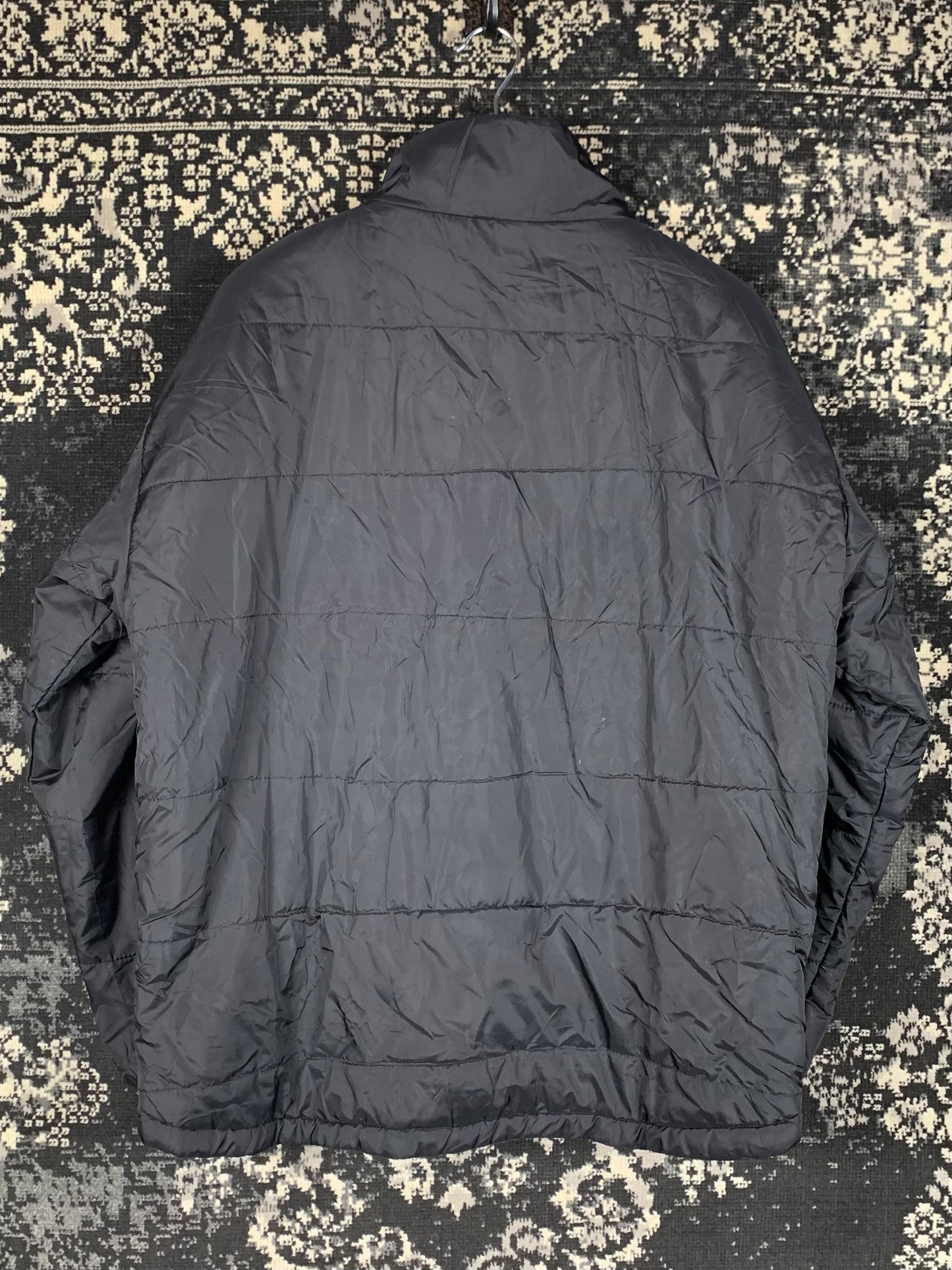 Men's Y2K Kappa Black Puffer Jacket