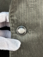 Brunello Cucinelli Corduroy Olive Green Blazer