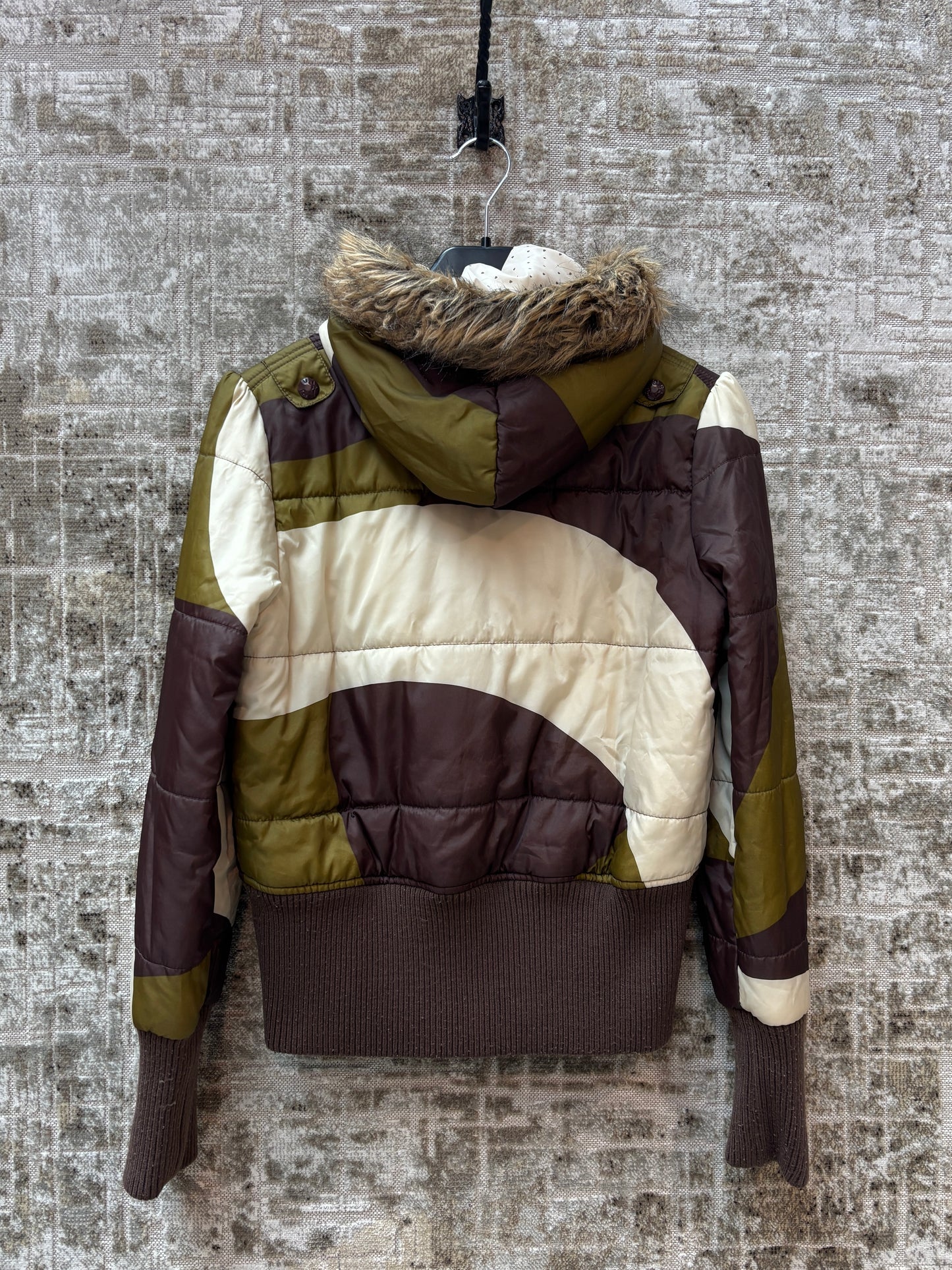 Roxy Y2K Colourblock Puffer Jacket