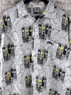 Mens Y2K Southpole White Button Up Shirt