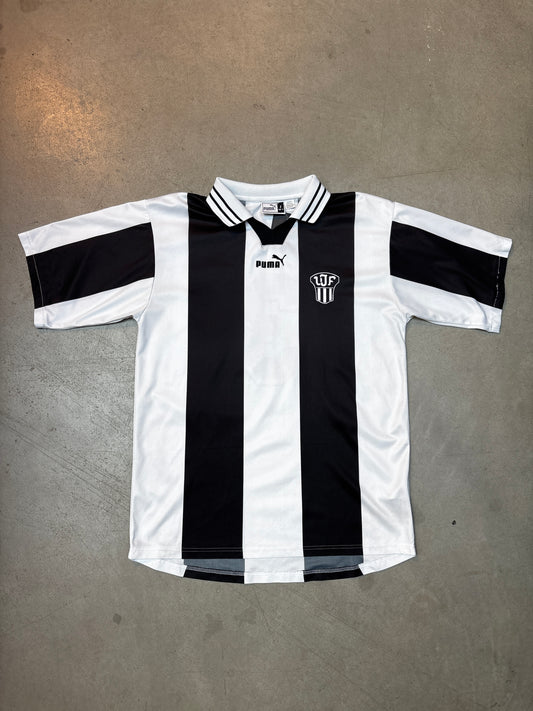 Puma Black and White Football Shirt