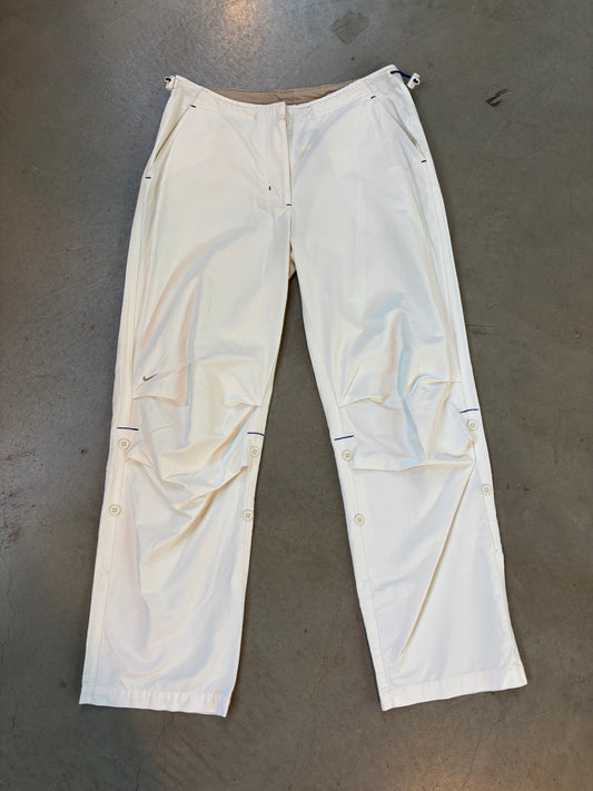 Vintage Nike White Zip-Off Pants