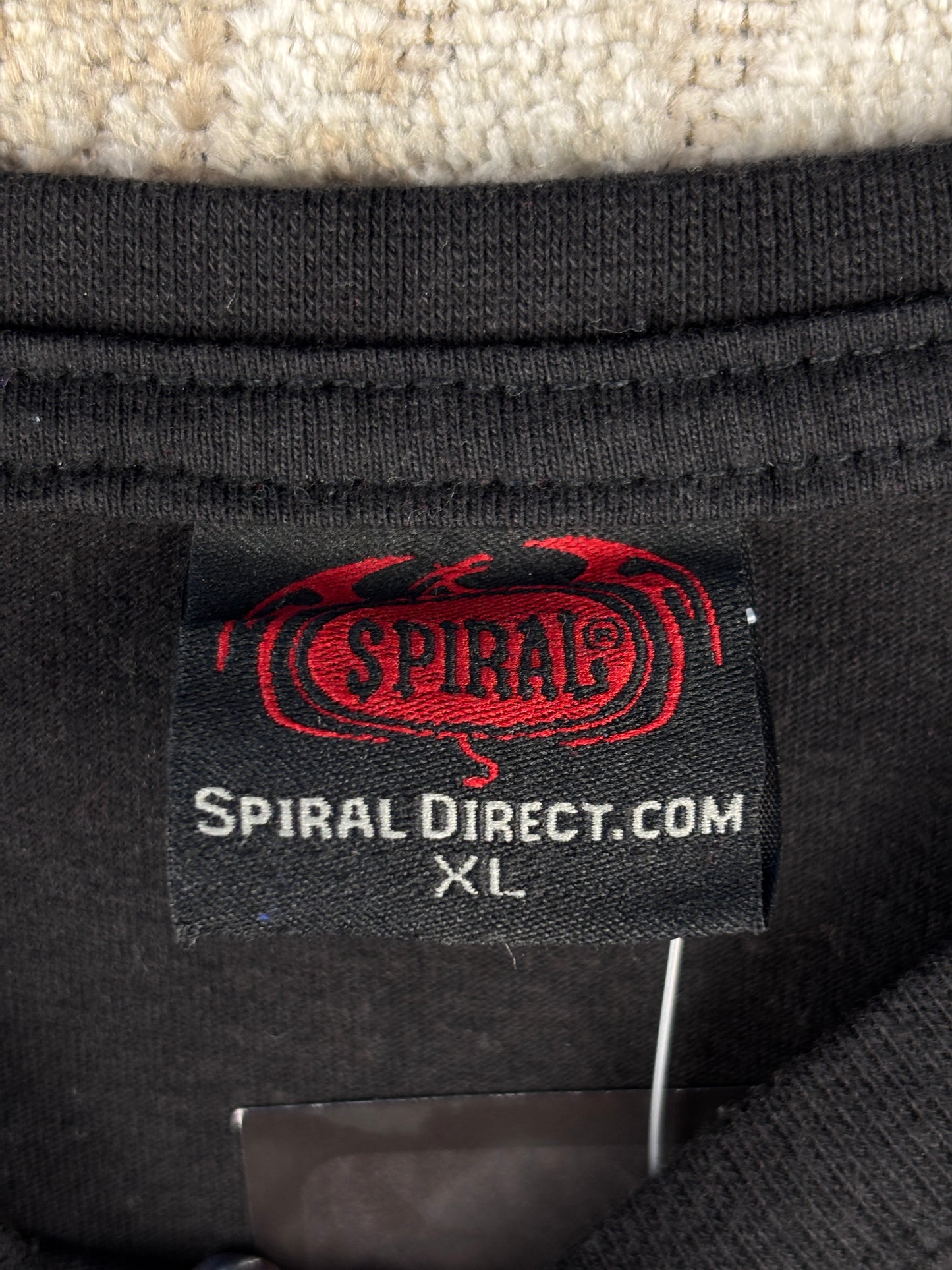 Mens Y2K Spiral Dragon T-Shirt