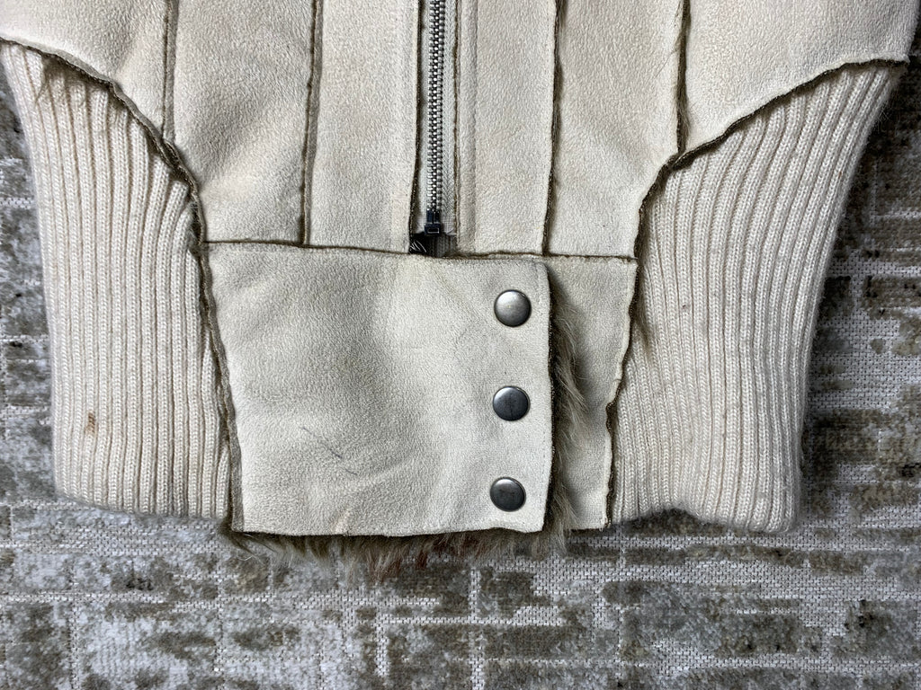 Vila Clothes Faux Shearling Fur Gilet