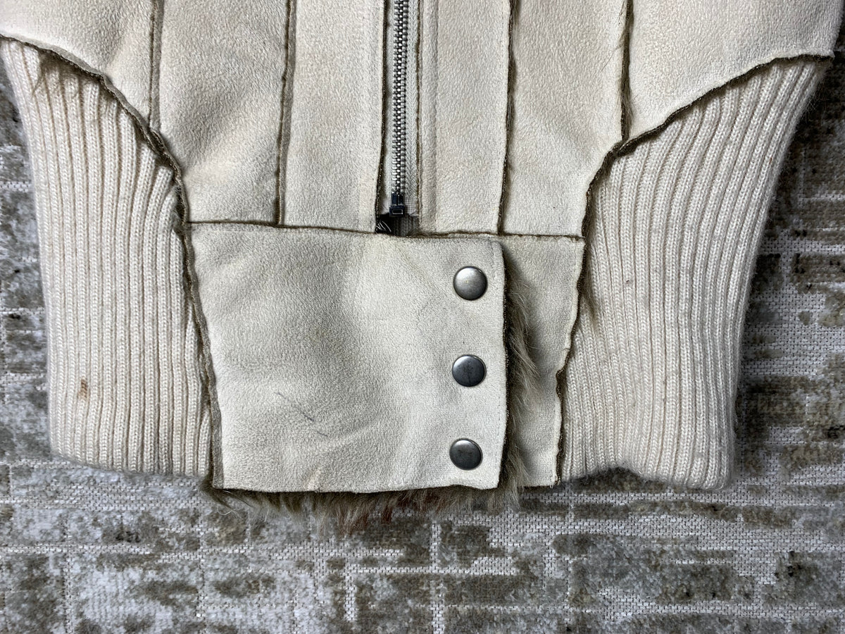 Vila Clothes Faux Shearling Fur Gilet