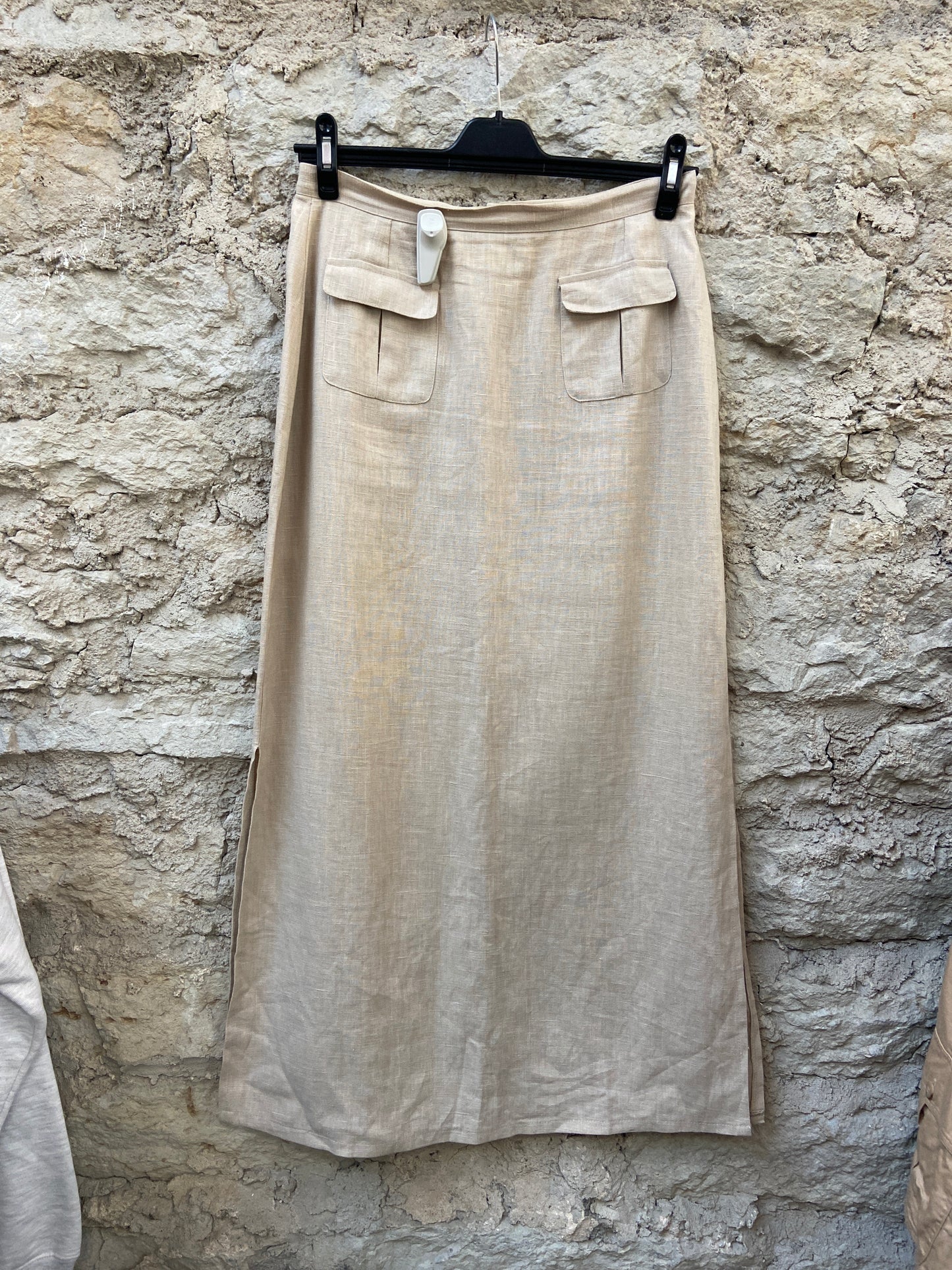 Linen Maxi Skirt