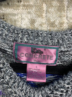 Concrete Textured Knit Sweater