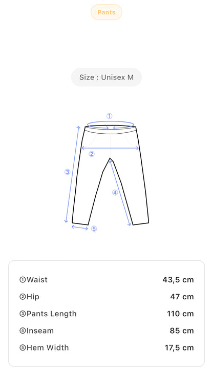 Unisex Vintage Black Gray Striped Jeans