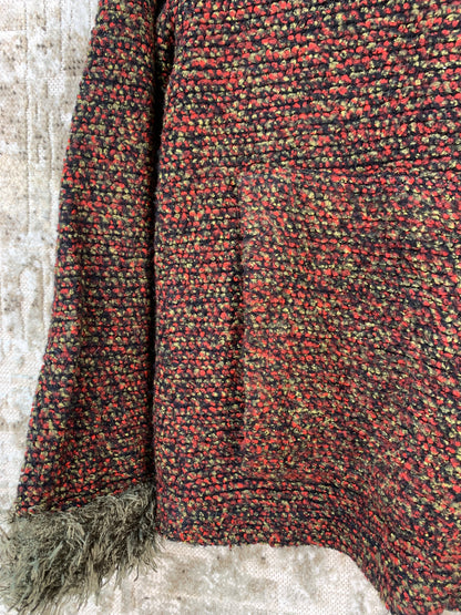 Womens Y2K Knit Hoodie