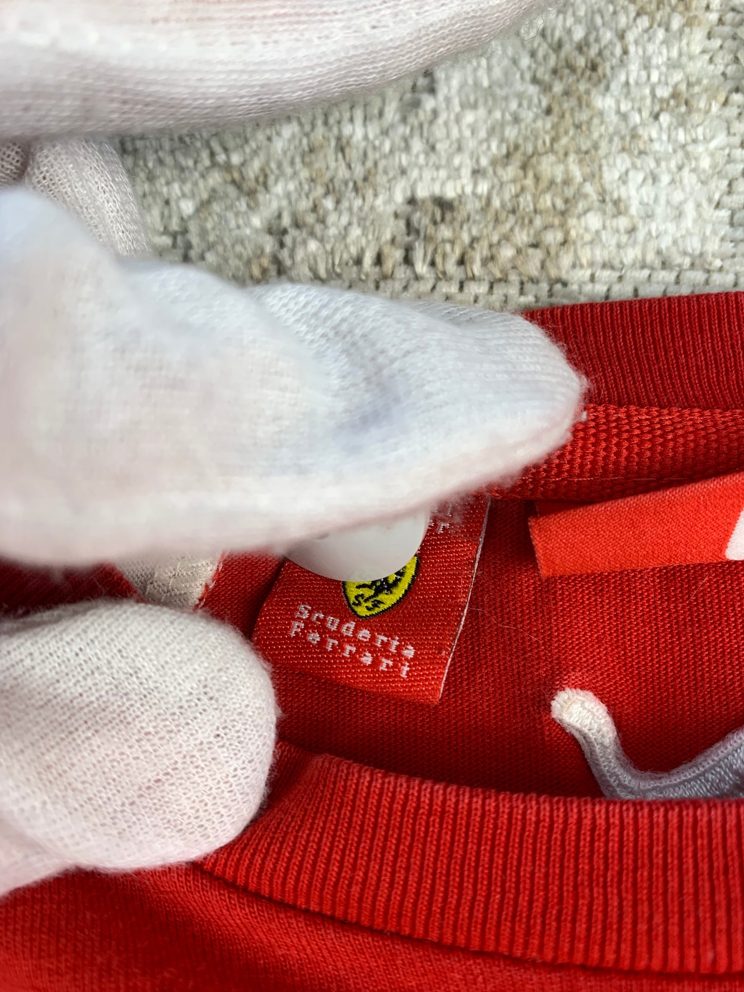 Mens Puma Ferrari Red T Shirt