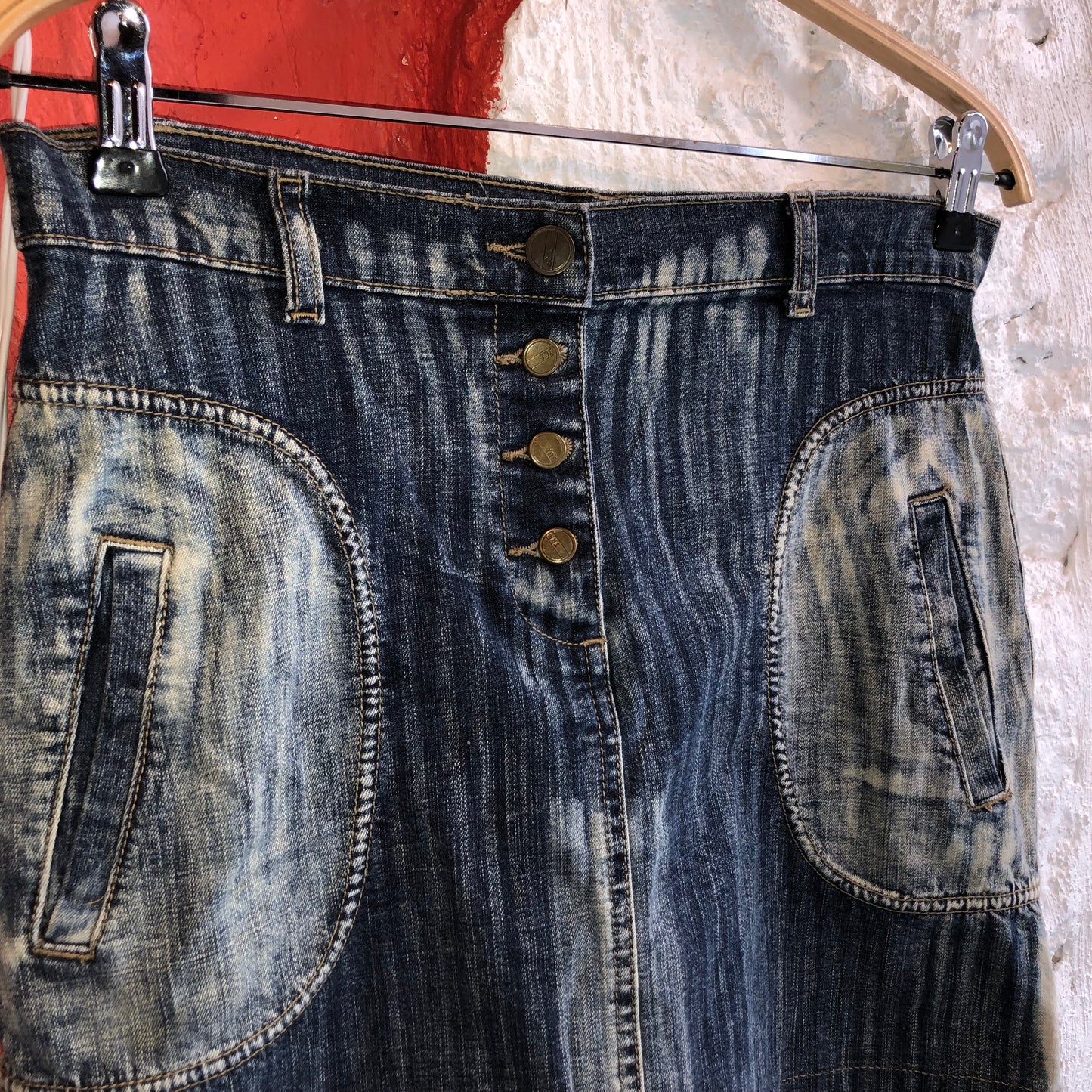 Y2K Denim Skirt