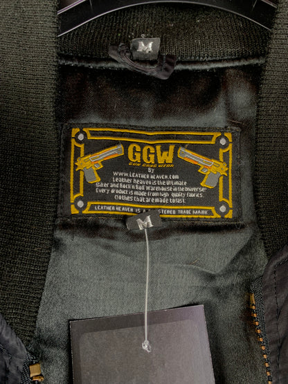 GGW Gun Gong Wear Black Choppers Bomber Jacket