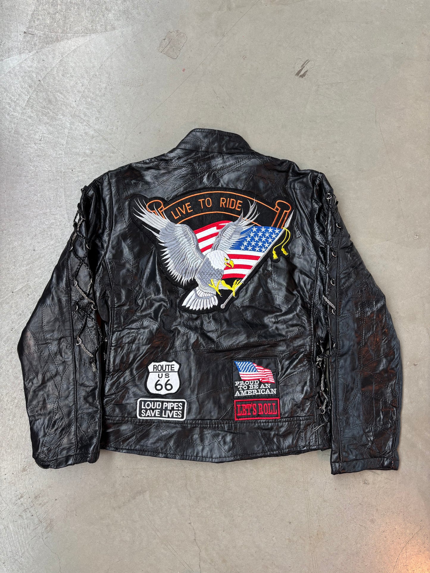 Womens Motorcycle Leather Jacket