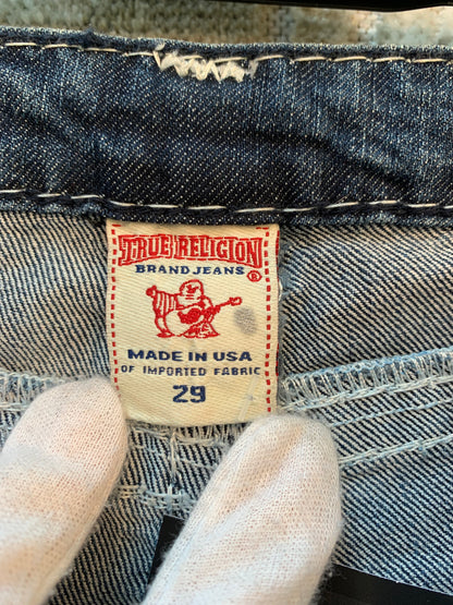True Religion Joey Super T Rhinestone Jeans