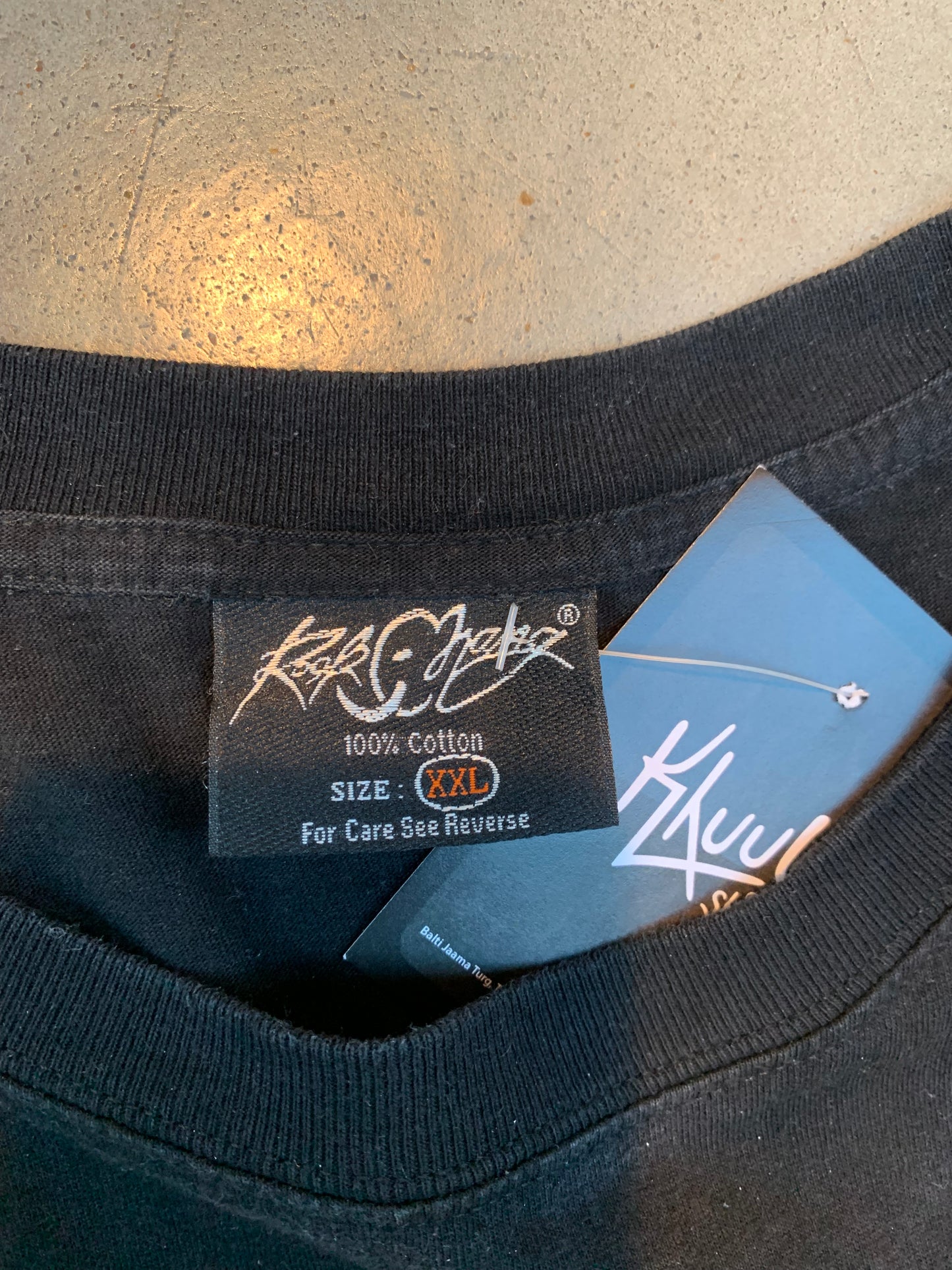"Rock Bang" Black Graphic T-shirt