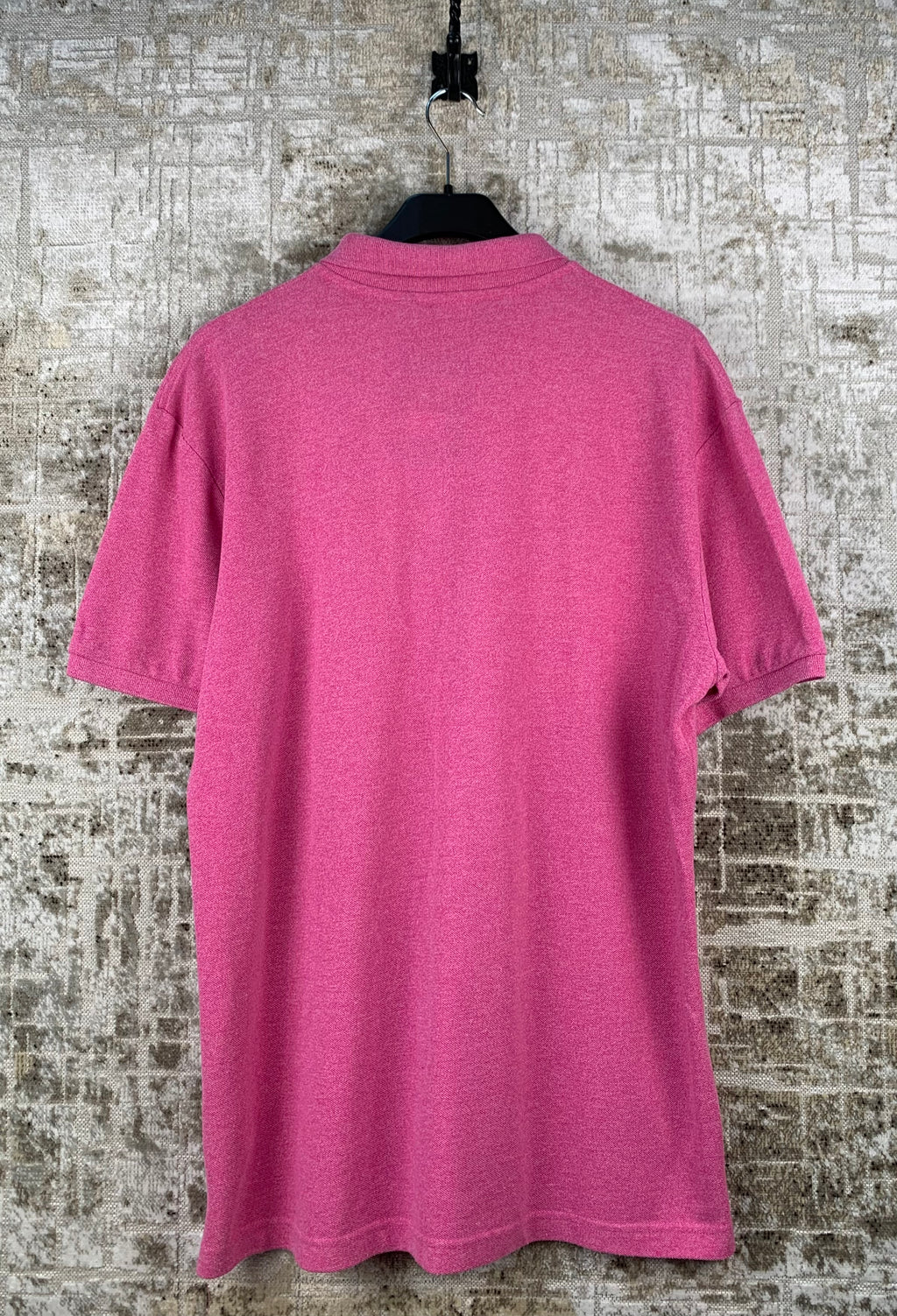 Mens Vintage Y2K Mas Atos Jones Pink Polo Shirt