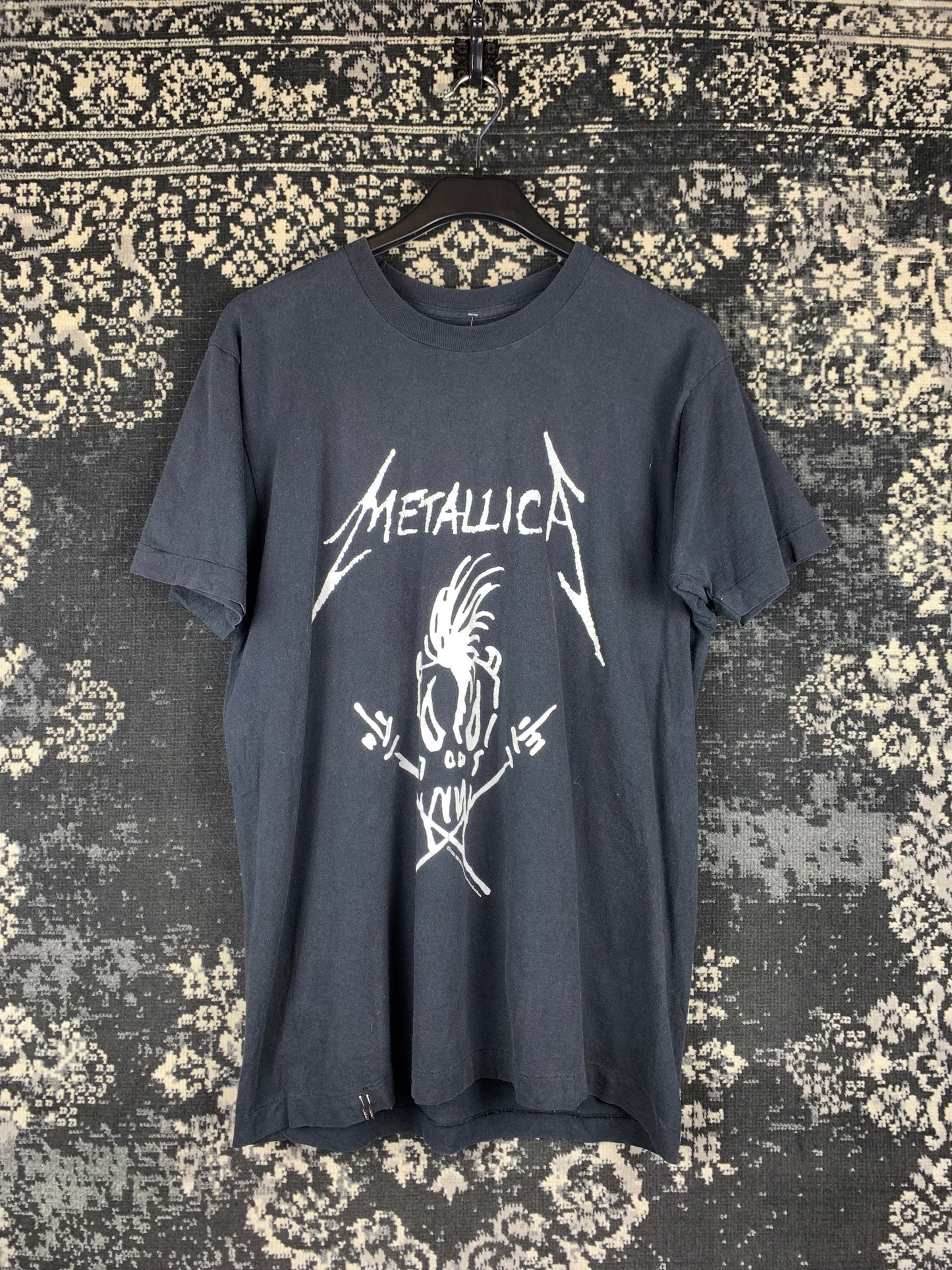 Mens Vintage 1993 Metallica Tour T-Shirt