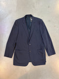 Dior Black Pinstripe Wool Blazer