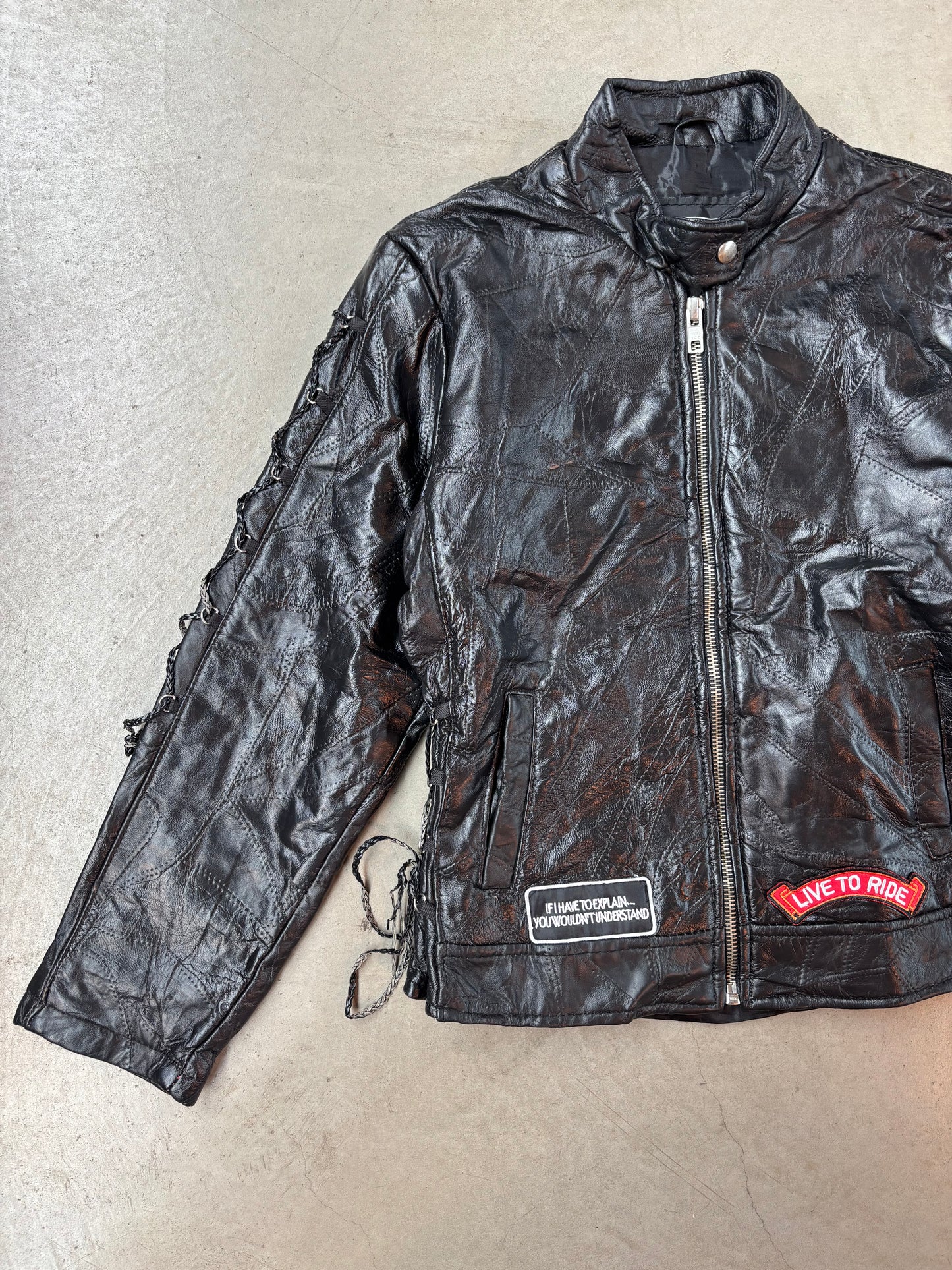 Womens Motorcycle Leather Jacket