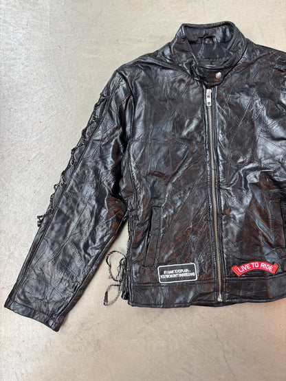 Womens Motorcycle Leather Jacket