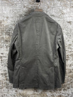 Brunello Cucinelli Corduroy Olive Green Blazer