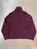 Polo Ralph Lauren Burgundy Long Sleeve Sweater