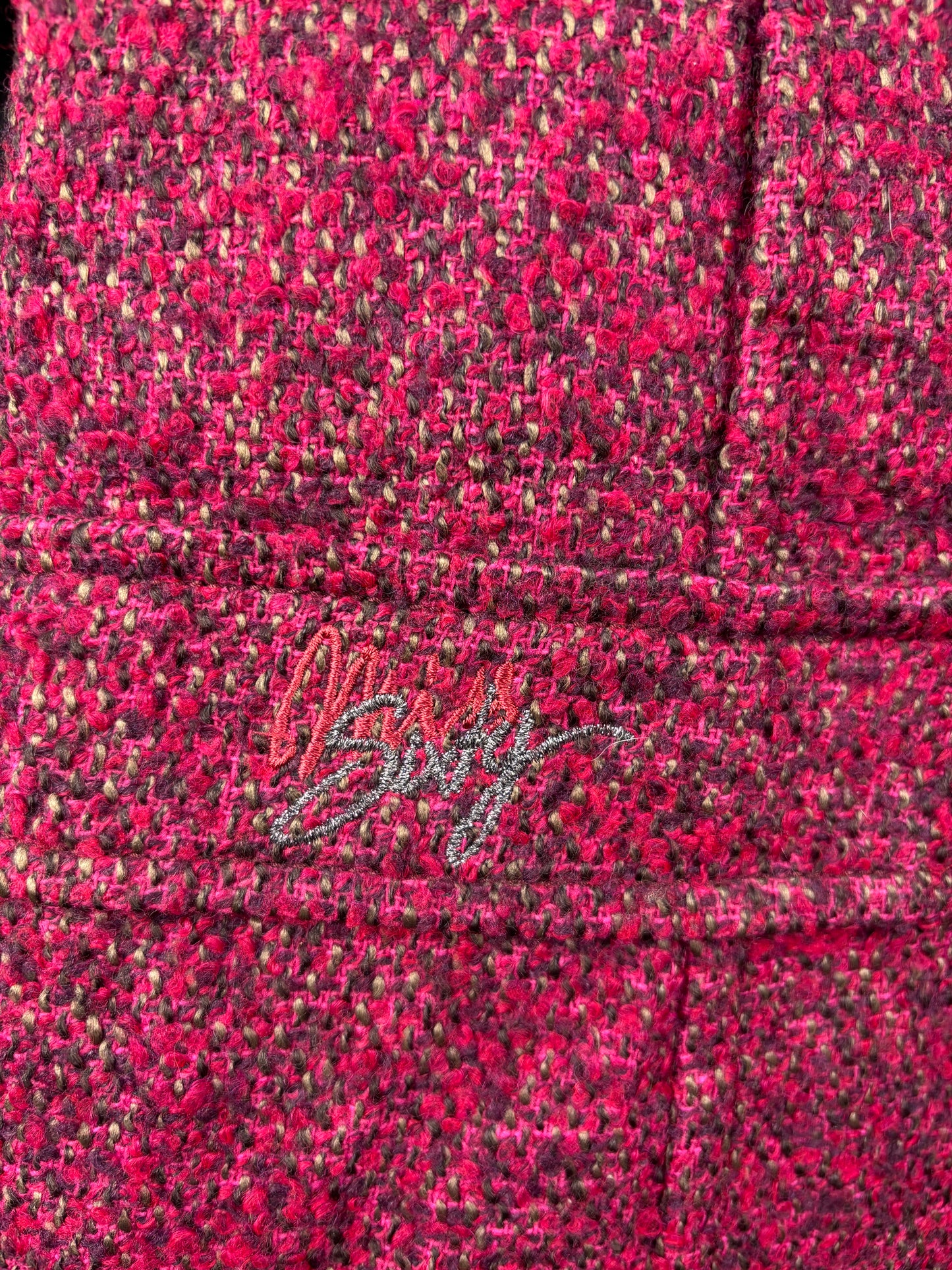 Women's Vintage Y2K Miss Sixty Pinkish Wool Coat