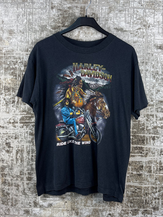 Unisex Vintage Harley Davidson Graphic T Shirt