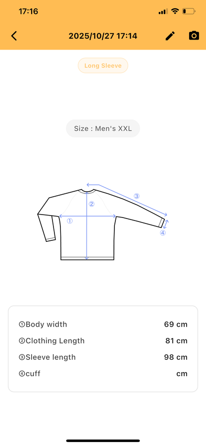 "box office" Green, White, Black and Yellow Striped Long Sleeve Shirt