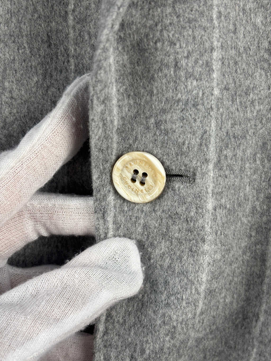 Brunello Cucinelli Grey Flannel Blazer