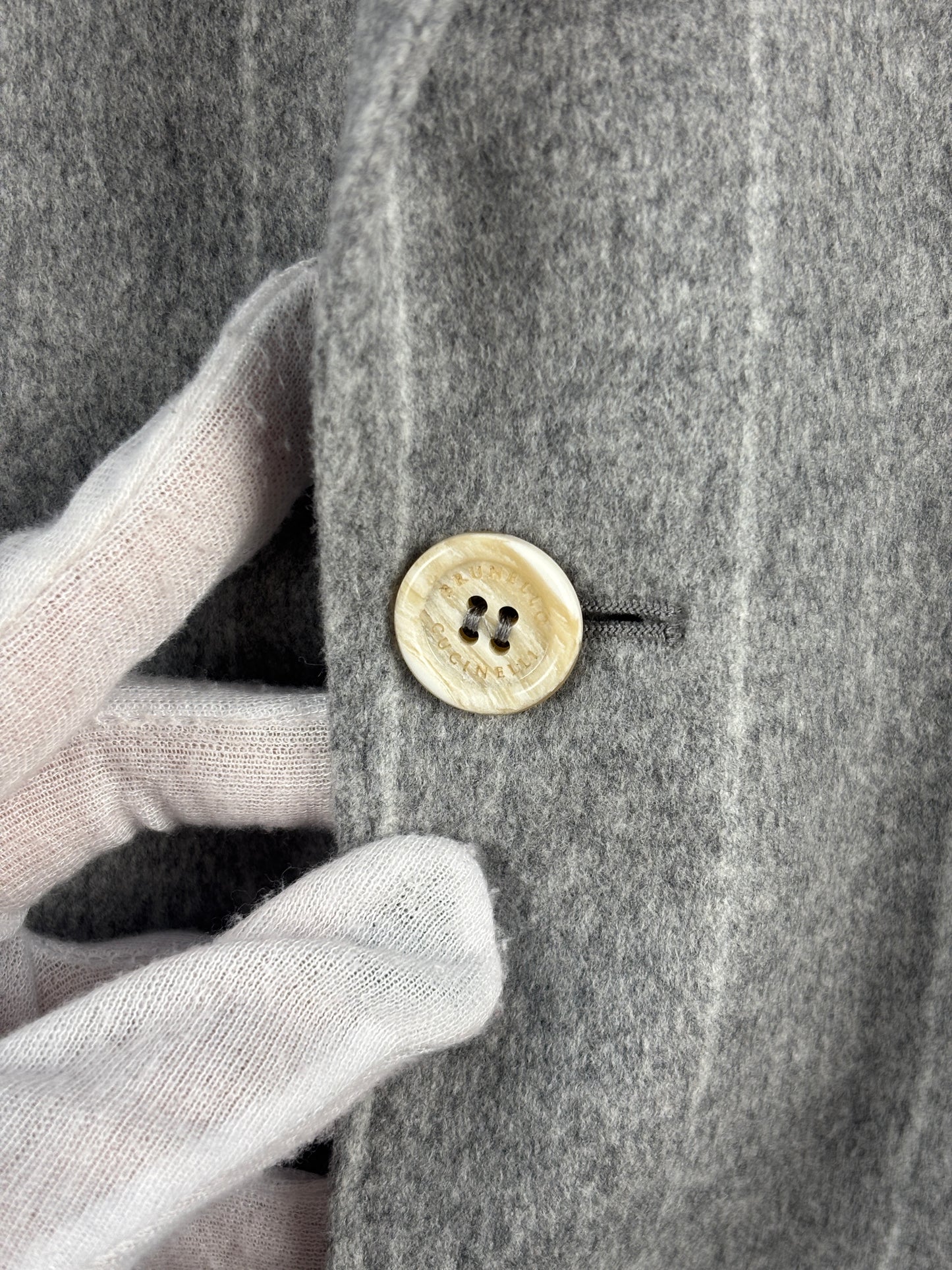 Brunello Cucinelli Grey Flannel Blazer