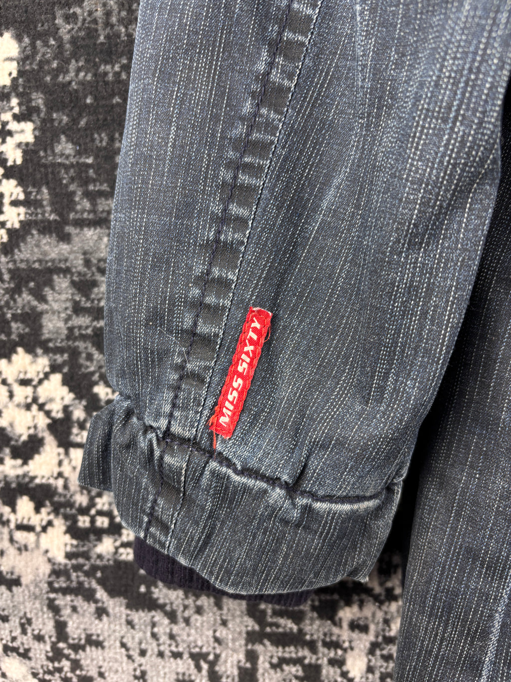 Women's Y2K Miss Sixty Denim Zip Coat
