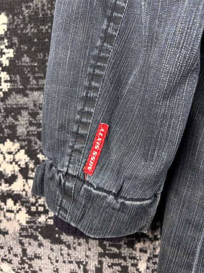 Women's Y2K Miss Sixty Denim Zip Coat