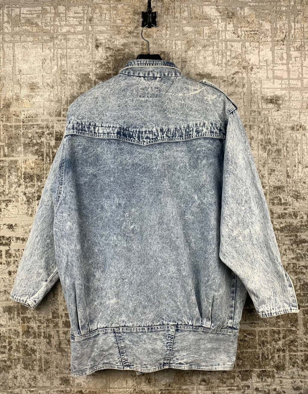 SMITHY'S Mens Light Washed Jean Jacket