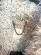 Cream Shaggy Faux Fur Coat