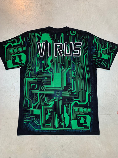 Iron Maiden "VIRUS" All Over Print Band T-Shirt