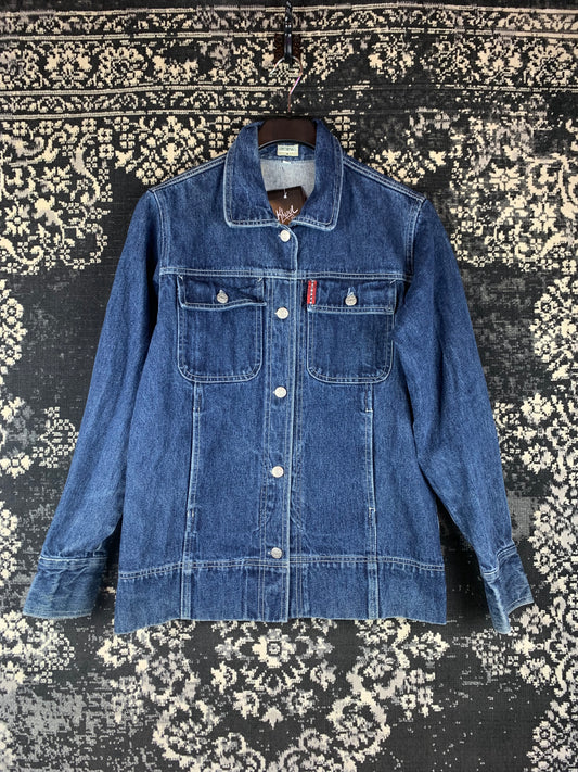 Mens Vintage Informals Blue DNM Button-Up Denim Jacket
