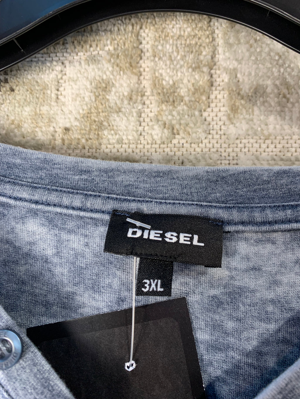 Diesel Burnout Henley T-Shirt