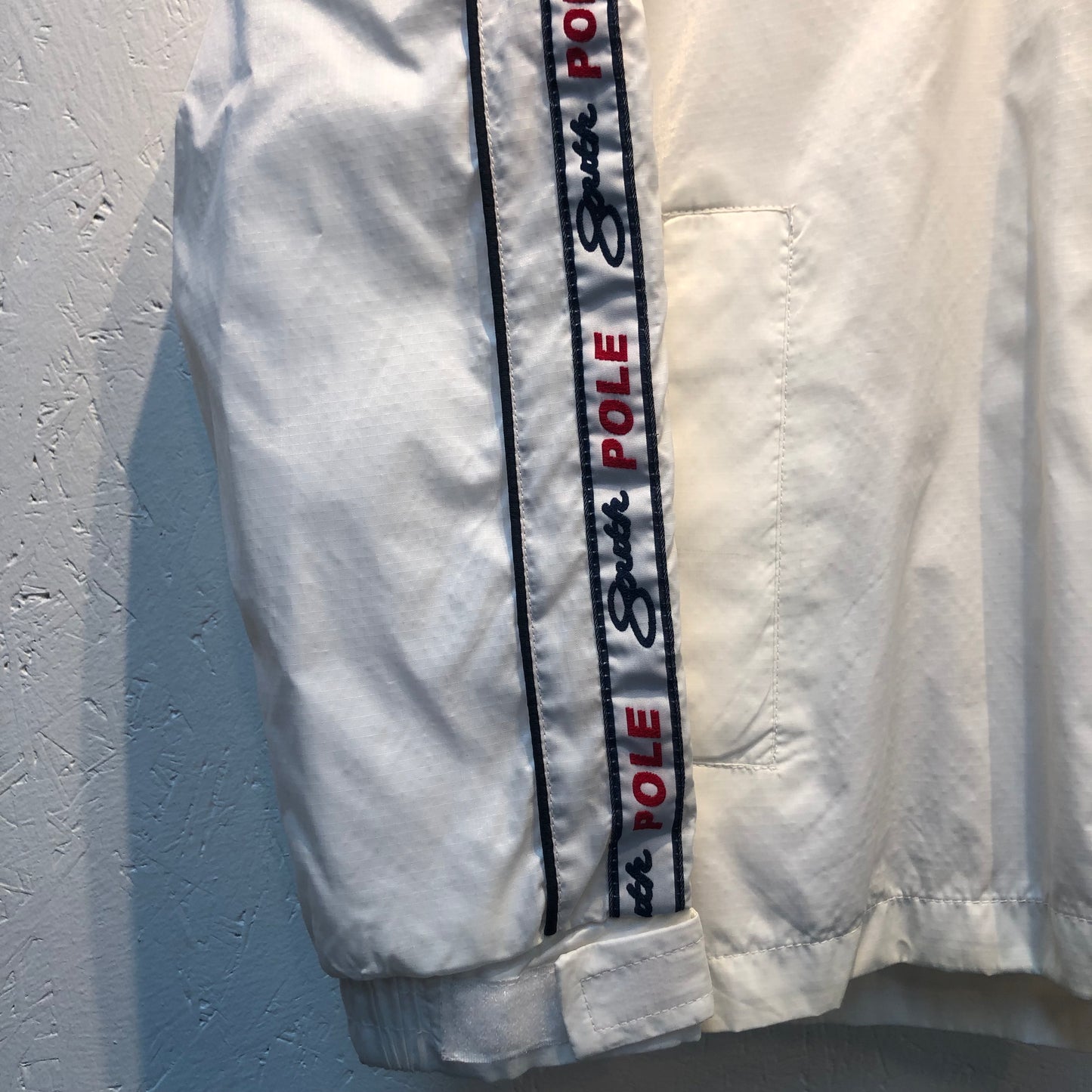 Vintage South Pole White Windbreaker Jacket