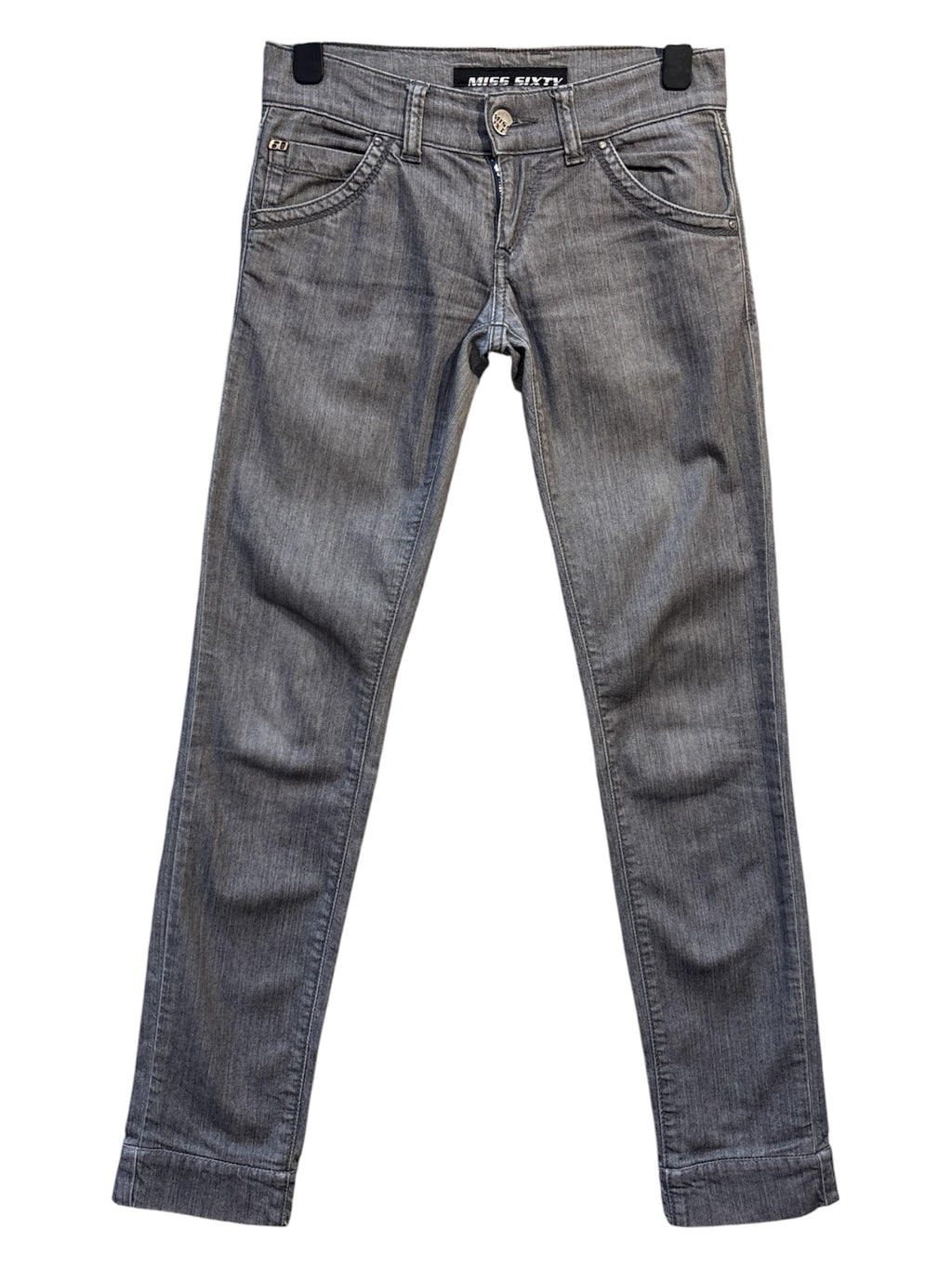 Miss Sixty Y2K Grey Skinny Jeans