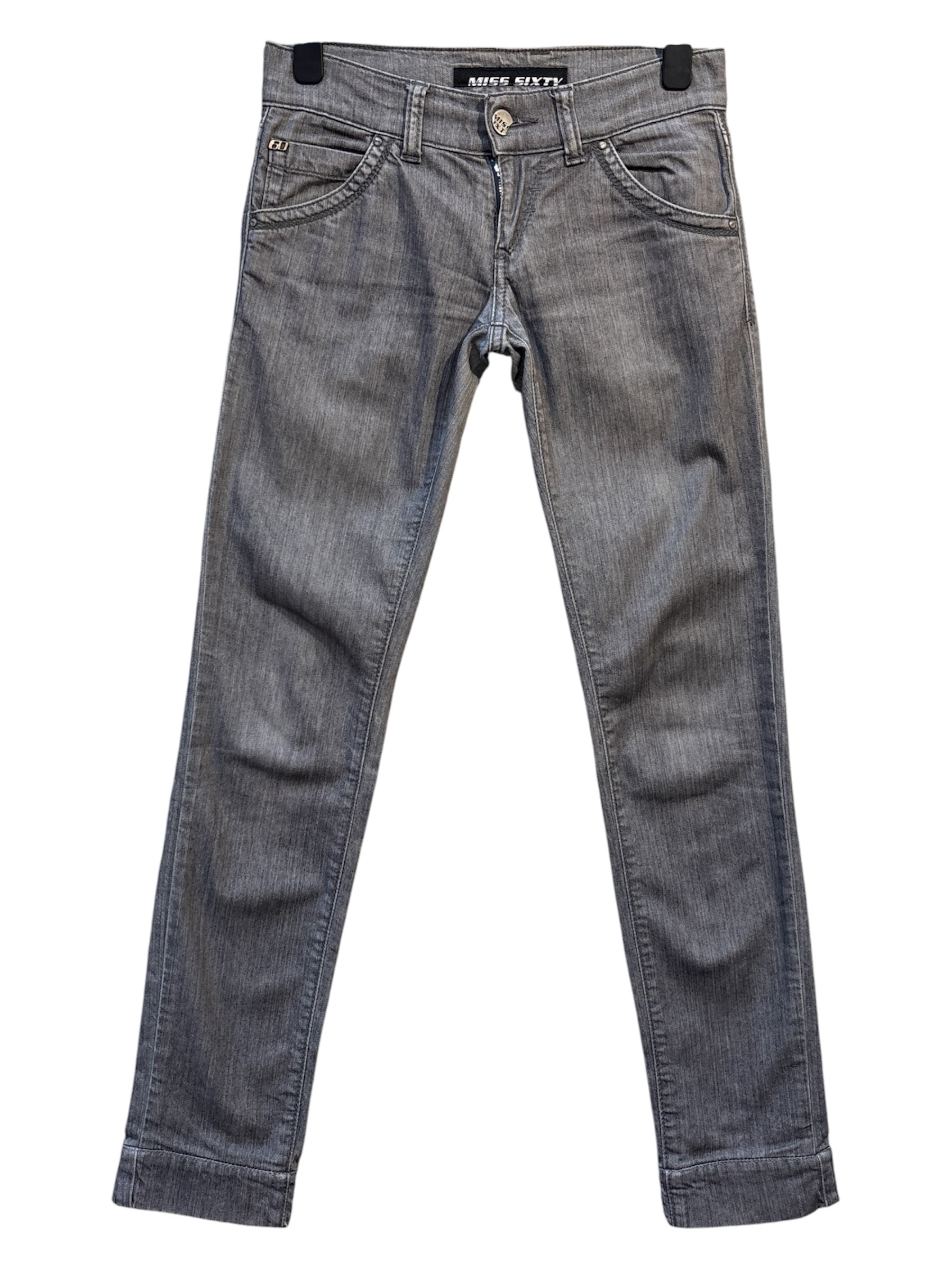Miss Sixty Y2K Grey Skinny Jeans