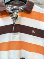 Burberry London Striped Polo Shirt