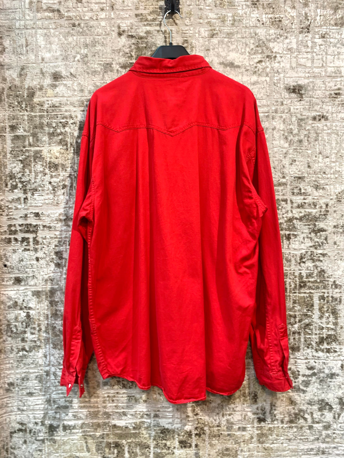 Petrol Denim Western Snap Shirt