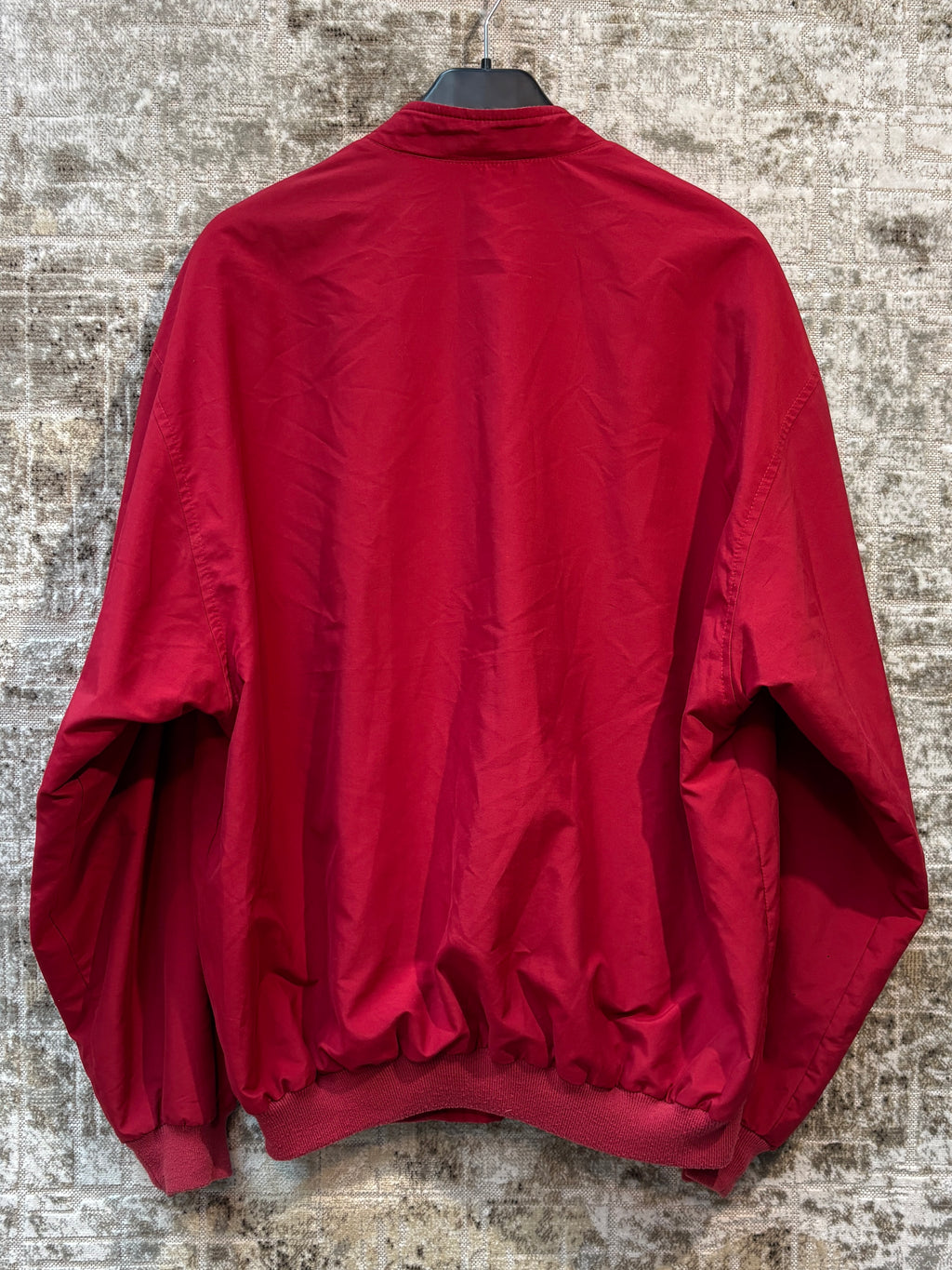 Luhta Vintage Red Bomber Jacket