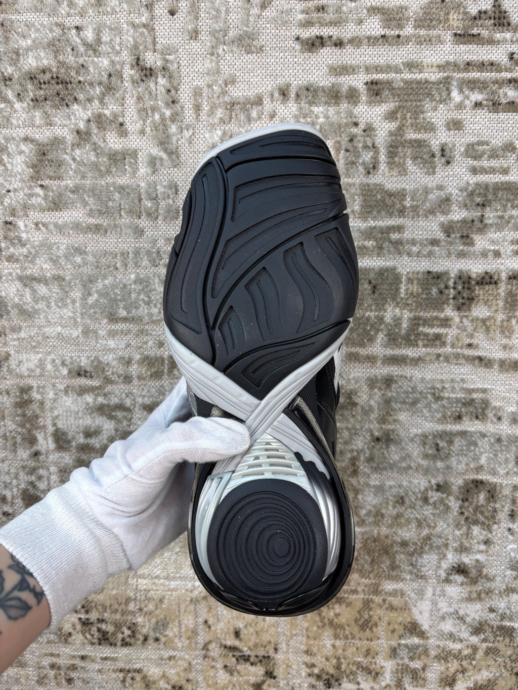 Balenciaga Tyrex Black Grey Low Top Sneakers