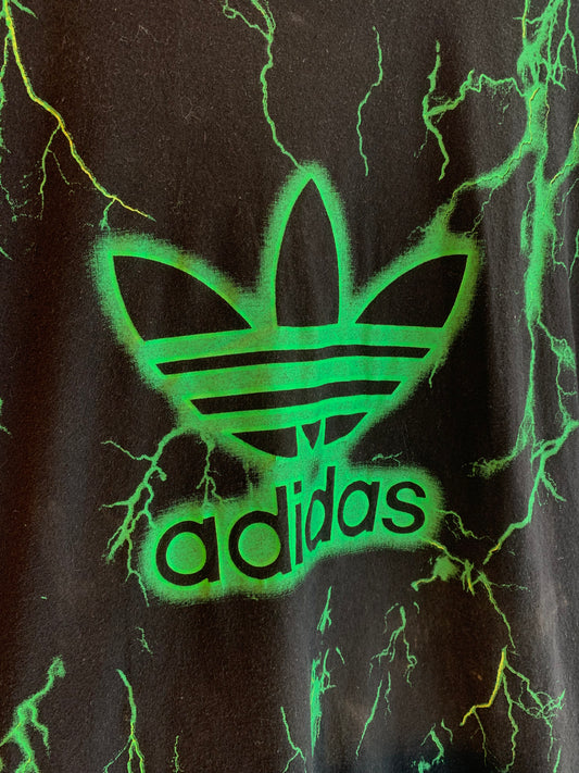 Handpainted Adidas T-Shirt