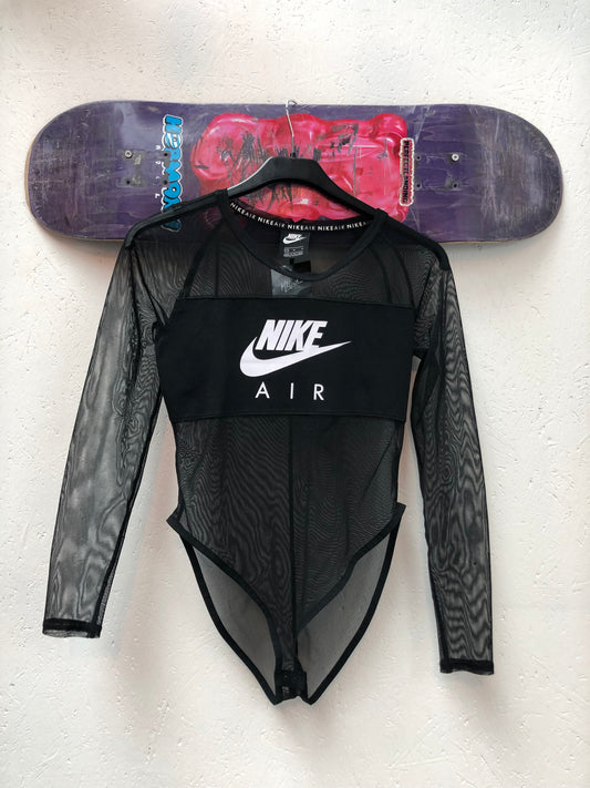 Nike Air Black Mesh Bodysuit