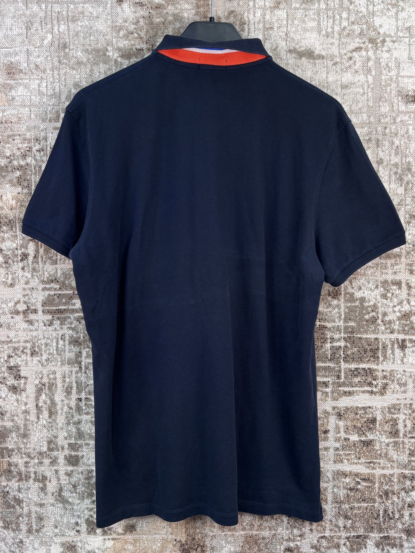 Men's Vintage Polo Ralph Lauren Dark Blue Polo T-Shirt