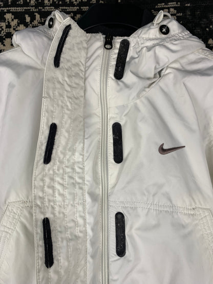 Women's White Nike Windbreaker